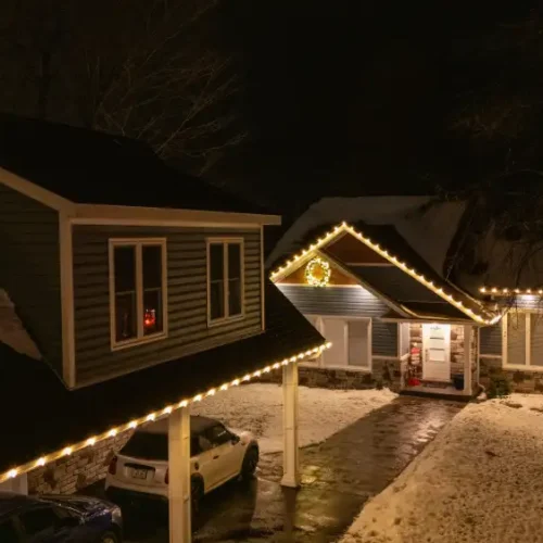 Christmas Light Installation Simcoe County, ON