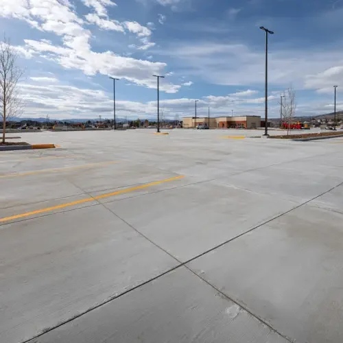 Parking Lots & Commercial Concrete Pads