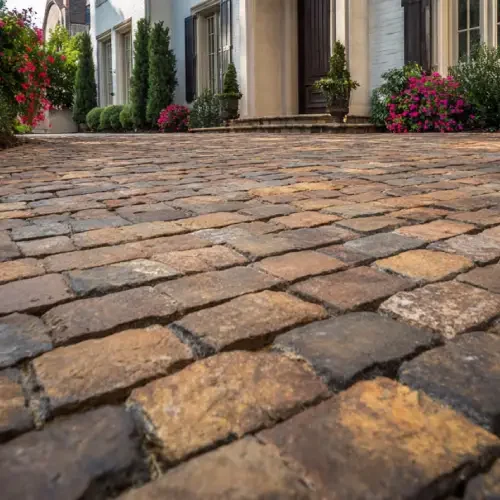 Paver Brick Driveway